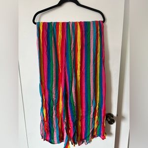 Show Me Your MuMu rainbow palazzo pants